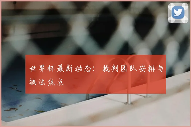 世界杯最新动态：裁判团队安排与执法焦点